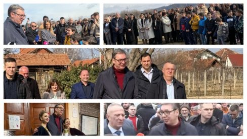 POKUŠAĆEMO DA BUDEMO U PRVE 3 RASTUĆE EKONOMIJE EVROPE Vučić završio posetu Zaječarskom i Borskom okrugu: Moramo da razmišljamo o budućnosti POKUŠAĆEMO DA BUDEMO U PRVE 3 RASTUĆE EKONOMIJE EVROPE Vučić završio posetu Zaječarskom i Borskom okrugu: Moramo da razmišljamo o budućnosti