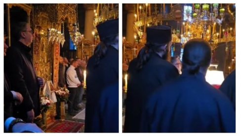 VREME JE ZA UZDRŽAVANJE, ODMERENOST I PRAŠTANJE Vučić u crkvi povodom vaskršnjeg posta: Srbija je nepobediva! (VIDEO) VREME JE ZA UZDRŽAVANJE, ODMERENOST I PRAŠTANJE Vučić u crkvi povodom vaskršnjeg posta: Srbija je nepobediva! (VIDEO)