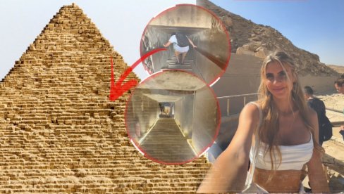 ZAVIRITE U UNUTRAŠNJOST EGIPATSKE PIRAMIDE: Snimak šokirao mreže: Ja ovo ne bih mogao! Napolju 40, unutra 45 stepeni! ZAVIRITE U UNUTRAŠNJOST EGIPATSKE PIRAMIDE: Snimak šokirao mreže: Ja ovo ne bih mogao! Napolju 40, unutra 45 stepeni!