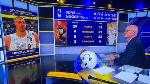 LJUDI, DA VAM KAŽEM... Nikola Jokić odigrao utakmicu života, pa oduševio Amere (VIDEO) LJUDI, DA VAM KAŽEM... Nikola Jokić odigrao utakmicu života, pa oduševio Amere (VIDEO)