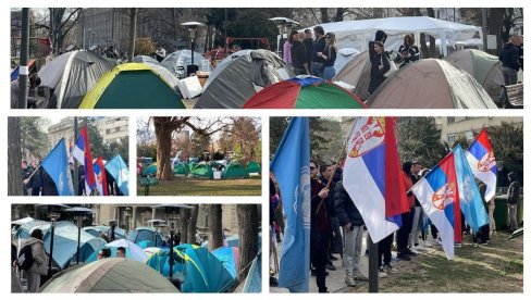 SVE VEĆI BROJ STUDENATA KOJI ŽELE DA UČE PRISTIŽE I DOLAZI U PIONIRSKI PARK: Profesori drže predavanje ispod šatora (VIDEO) SVE VEĆI BROJ STUDENATA KOJI ŽELE DA UČE PRISTIŽE I DOLAZI U PIONIRSKI PARK: Profesori drže predavanje ispod šatora (VIDEO)