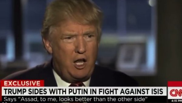 БИО ЈЕ У ПРАВУ: Снимак Трампове изјаве из 2015. године постао виралан (ВИДЕО) БИО ЈЕ У ПРАВУ: Снимак Трампове изјаве из 2015. године постао виралан (ВИДЕО)