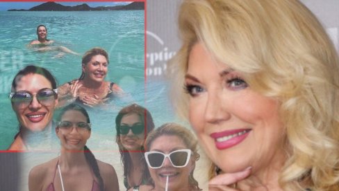 ZGODNE NA MAJKU: Suzana sa ćerkama na plaži - fotke su raj za muške oči ZGODNE NA MAJKU: Suzana sa ćerkama na plaži - fotke su raj za muške oči