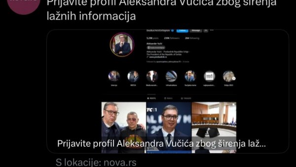 ВУЧИЋА НАПАДАЈУ КАО ТРАМПА, ПОЛИТИЧКИ ТЕРОРИСТИ У АКЦИЈИ : Поручују шефу државе - Ти си легитимна мета! (ФОТО) ВУЧИЋА НАПАДАЈУ КАО ТРАМПА, ПОЛИТИЧКИ ТЕРОРИСТИ У АКЦИЈИ : Поручују шефу државе - Ти си легитимна мета! (ФОТО)
