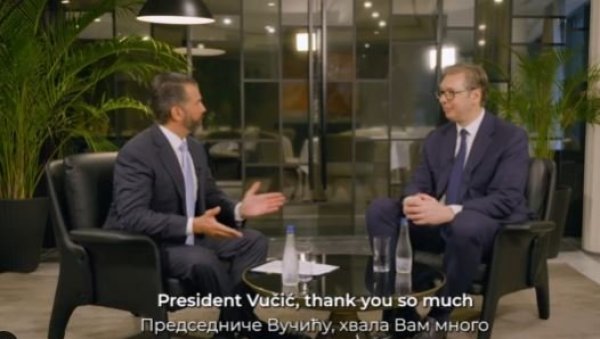 ВУЧИЋ ПОДЕЛИО ДЕО ПОДКАСТА СА ДОНАЛДОМ ТРАМПОМ МЛАЂИМ: Ако се чврсто држите својих убеђења, нико не може да вам науди ВУЧИЋ ПОДЕЛИО ДЕО ПОДКАСТА СА ДОНАЛДОМ ТРАМПОМ МЛАЂИМ: Ако се чврсто држите својих убеђења, нико не може да вам науди