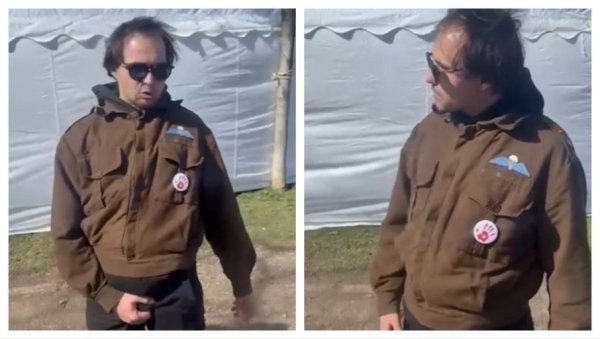 НАРКОМАН БЛОКАДЕР ДОШАО ДА ПРОВОЦИРА (ВИДЕО) НАРКОМАН БЛОКАДЕР ДОШАО ДА ПРОВОЦИРА (ВИДЕО)