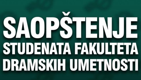 PLENUM STUDENATA FDU: Snimak u kom se se poziva na građanski rat je autentičan PLENUM STUDENATA FDU: Snimak u kom se se poziva na građanski rat je autentičan