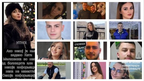 RODITELJI U AGONIJI, TRAŽE SVOJU DECU: Posle stravične tragedije u Severnoj Makedoniji na mrežama objavljene slike mladih ljudi (FOTO) RODITELJI U AGONIJI, TRAŽE SVOJU DECU: Posle stravične tragedije u Severnoj Makedoniji na mrežama objavljene slike mladih ljudi (FOTO)