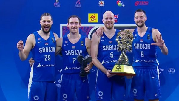 СРБИЈА ЈЕ ЧУДО! Подмлађени орлови после драме освојили ФИБА Куп шампиона у баскету 3x3 победом над олимпијским шампионом! СРБИЈА ЈЕ ЧУДО! Подмлађени орлови после драме освојили ФИБА Куп шампиона у баскету 3x3 победом над олимпијским шампионом!