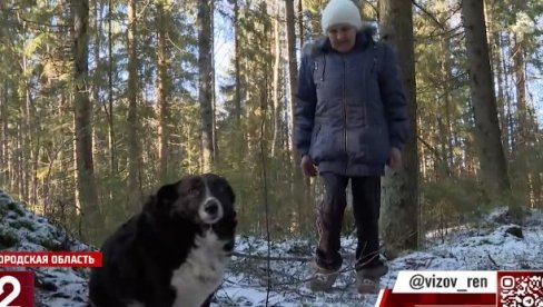 VERNI PAS POMOGAO STARICI DA PREŽIVI: Pronađena nestala penzionerka (VIDEO) VERNI PAS POMOGAO STARICI DA PREŽIVI: Pronađena nestala penzionerka (VIDEO)