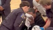 DRAMA TOKOM NBA MEČA! Trejsiju Morganu pozlilo, krvava u kolicima napustio dvoranu DRAMA TOKOM NBA MEČA! Trejsiju Morganu pozlilo, krvava u kolicima napustio dvoranu