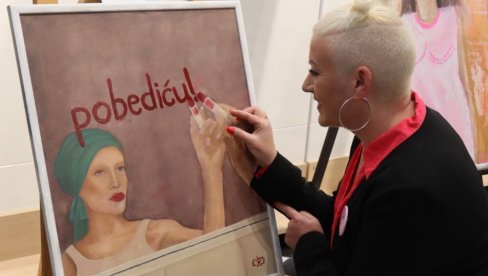 OŽILJCI NA DUŠI, OTISCI NA PLATNU - UMETNOST PREŽIVLJAVANJA I PRED LESKOVČANIMA: Sedočanstvo o bolesti, borbi i - pobedi OŽILJCI NA DUŠI, OTISCI NA PLATNU - UMETNOST PREŽIVLJAVANJA I PRED LESKOVČANIMA: Sedočanstvo o bolesti, borbi i - pobedi