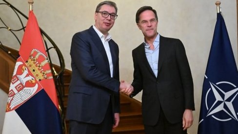 VUČIĆ O SASTANKU SA RUTEOM: Razgovarali smo o svim važnim pitanjima - Pokazali su veliko poštovanje prema Srbiji VUČIĆ O SASTANKU SA RUTEOM: Razgovarali smo o svim važnim pitanjima - Pokazali su veliko poštovanje prema Srbiji