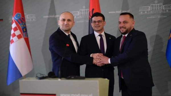 АНАЛИЗА НОВОСТИ Војни пакт против Србије: Шта за нашу земљу и регион значи договор Хрватске, Албаније и тзв. Косова о одбрамбеној сарадњи АНАЛИЗА НОВОСТИ Војни пакт против Србије: Шта за нашу земљу и регион значи договор Хрватске, Албаније и тзв. Косова о одбрамбеној сарадњи