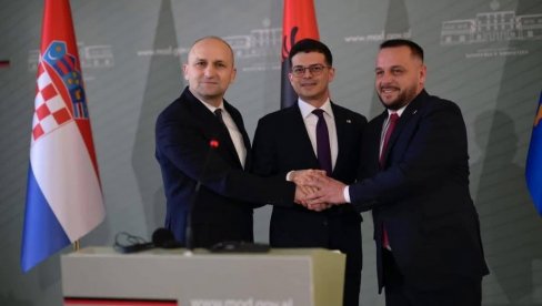 ANALIZA NOVOSTI Vojni pakt protiv Srbije: Šta za našu zemlju i region znači dogovor Hrvatske, Albanije i tzv. Kosova o odbrambenoj saradnji ANALIZA NOVOSTI Vojni pakt protiv Srbije: Šta za našu zemlju i region znači dogovor Hrvatske, Albanije i tzv. Kosova o odbrambenoj saradnji