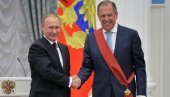 PUTIN POTPISAO NOVI UKAZ: Odlikovao Lavrova ordenom Svetog apostola Andreja Prvozvanog PUTIN POTPISAO NOVI UKAZ: Odlikovao Lavrova ordenom Svetog apostola Andreja Prvozvanog