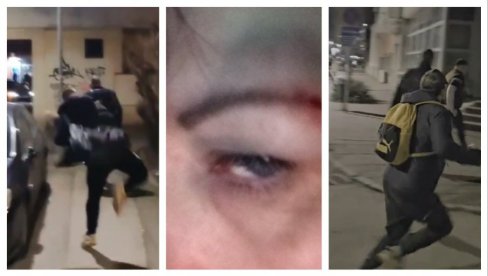 МОНСТРУПОЗНО НАСИЉЕ БЛОКАДЕРА ФОТЕЉАША У НИШУ: Језиви снимци - ово не сме да се заборави (ВИДЕО)
