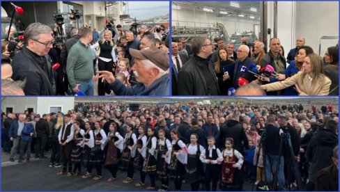 VUČIĆ U CRNOJ TRAVI: Predsednik završio posetu Topličkom i Jablaničkom okrugu (FOTO/VIDEO) VUČIĆ U CRNOJ TRAVI: Predsednik završio posetu Topličkom i Jablaničkom okrugu (FOTO/VIDEO)