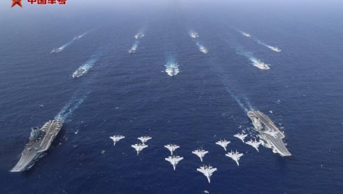 MOĆNA ARMADA ISPLOVILA KA TAJVANU: Kineska vojska počela velike vežbe MOĆNA ARMADA ISPLOVILA KA TAJVANU: Kineska vojska počela velike vežbe