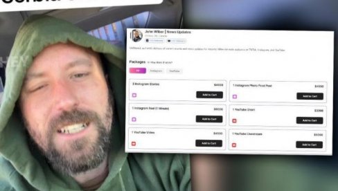 RASKRINKAN KANADSKI INFLUENSER: Pokušao da se opere nakon informacije da je uzeo 6.000 dolara za objavu o zvučnom topu (VIDEO) RASKRINKAN KANADSKI INFLUENSER: Pokušao da se opere nakon informacije da je uzeo 6.000 dolara za objavu o zvučnom topu (VIDEO)
