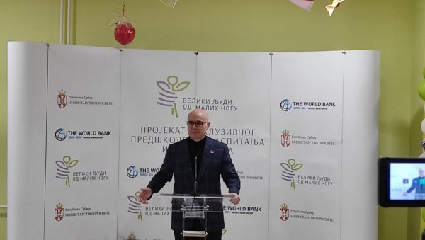 ВУЧЕВИЋ НА ОТВАРАЊУ ВРТИЋА У ЋИЋЕВЦУ Србија брине о најмлађима - у овај објекат уложено је 190 милиона динара (ФОТО/ВИДЕО) ВУЧЕВИЋ НА ОТВАРАЊУ ВРТИЋА У ЋИЋЕВЦУ Србија брине о најмлађима - у овај објекат уложено је 190 милиона динара (ФОТО/ВИДЕО)