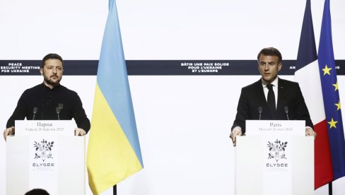 POSLE VUČIĆA STIŽE ZELENSKI: Makron prima ukrajinskog predsednika u Parizu