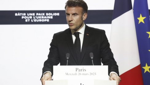 EVROPA MORA DA SE BRANI I BEZ AMERIKE: Francuski predsednik Makron o dogovoru koalicije dobrovoljaca za Ukrajinu EVROPA MORA DA SE BRANI I BEZ AMERIKE: Francuski predsednik Makron o dogovoru koalicije dobrovoljaca za Ukrajinu