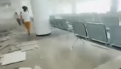 JEZIVI SNIMCI SA AERODROMA U MJANMARU: Putnici i osoblje beže po pisti - avioni se ljuljaju (VIDEO)