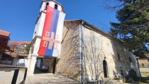 ИНЦИДЕНТ У ОРАХОВЦУ: Оскрнављен храм Успења Пресвете Богородице, огласила се Епархија рашко-призренска
