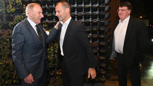 ČEFERIN PORUČIO IZ BEOGRADA: Srbija i Albanija sjajan primer evropskom fudbalu
