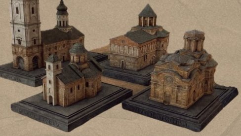 MODELI NAJLEPŠIH SRPSKIH MANASTIRA: Nova postavka u Konaku knjeginje LJubice