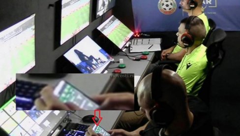 SKANDAL! Kladio se uživo iz VAR sobe, sve se videlo u TV prenosu! SKANDAL! Kladio se uživo iz VAR sobe, sve se videlo u TV prenosu!