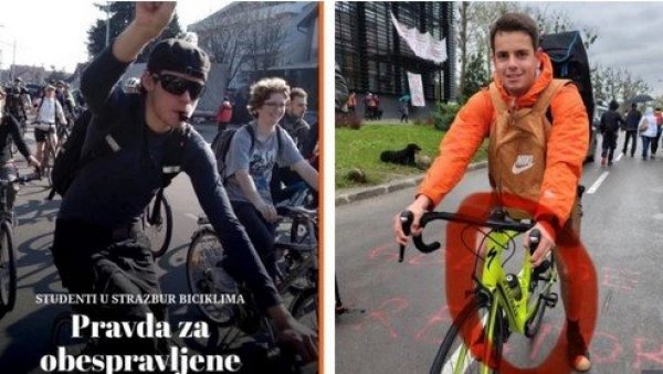 ЈАШУ НА БИЦИКЛИМА ОД 15.000 ЕВРА: Дефинитивни доказ да обојену револуцију у Србији воде бахати и богати (ФОТО) ЈАШУ НА БИЦИКЛИМА ОД 15.000 ЕВРА: Дефинитивни доказ да обојену револуцију у Србији воде бахати и богати (ФОТО)