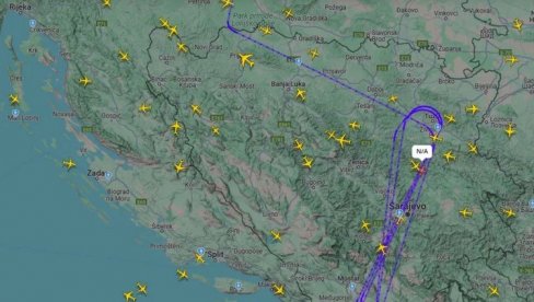NATO AVION SATIMA KRUŽI IZNAD BIH: Poznato odakle je krenuo NATO AVION SATIMA KRUŽI IZNAD BIH: Poznato odakle je krenuo