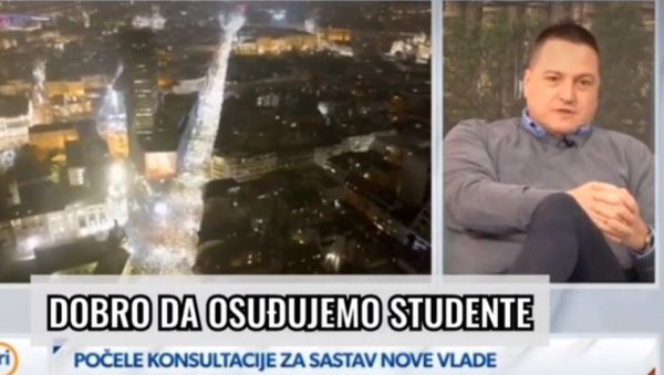 РУЖИЋ ЗДУШНО НАПАДА ВУЧИЋА, А БРАНИ БЛОКАДЕРЕ, ДОК ЊЕГОВА СТРАНКА ПРЕГОВАРА ЗА ВЛАСТ: Треба да ми се да медаља јер браним Дачића (ВИДЕО) РУЖИЋ ЗДУШНО НАПАДА ВУЧИЋА, А БРАНИ БЛОКАДЕРЕ, ДОК ЊЕГОВА СТРАНКА ПРЕГОВАРА ЗА ВЛАСТ: Треба да ми се да медаља јер браним Дачића (ВИДЕО)
