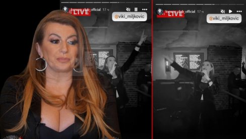 U CRNINI: Viki Miljković pevala 7 dana posle smrti brata (VIDEO) U CRNINI: Viki Miljković pevala 7 dana posle smrti brata (VIDEO)