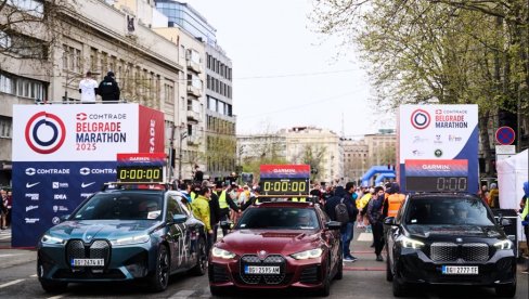 BMW NA BEOGRADSKOM MARATONU: Podrška sportu, pomeranju granica i odgovornosti ka životnoj sredini BMW NA BEOGRADSKOM MARATONU: Podrška sportu, pomeranju granica i odgovornosti ka životnoj sredini