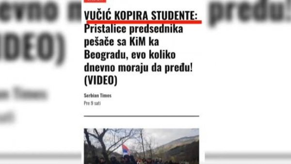 ОПОЗИЦИОНИ МЕДИЈИ КАЖУ ДА ВУЧИЋ КОПИРА БЛОКАДЕРЕ: Заправо блокадери копирају присталице Вучића од пре 6 година (ВИДЕО)
