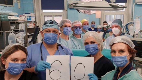 ПАДОБРАНАЦ ДОБИО СРЦЕ БАНАЋАНКЕ: Успешно изведена 60. транплантација срца у УКЦС ПАДОБРАНАЦ ДОБИО СРЦЕ БАНАЋАНКЕ: Успешно изведена 60. транплантација срца у УКЦС