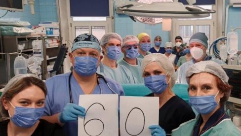 PADOBRANAC DOBIO SRCE BANAĆANKE: Uspešno izvedena 60. tranplantacija srca u UKCS