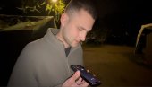 EMOTIVNA SCENA U PIONIRSKOM PARKU: Dok smo razgovarali sa studentom pozvala ga mama (VIDEO)