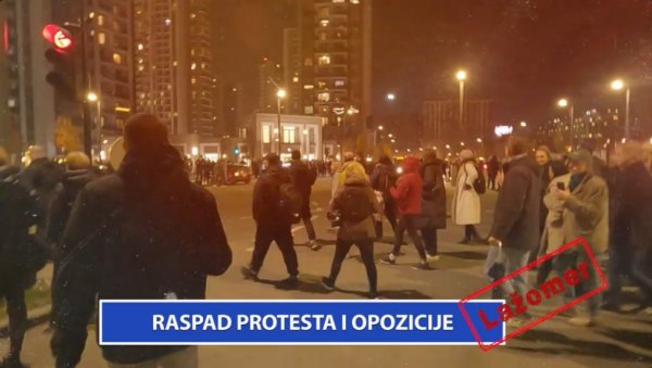РАСПАД ПРОТЕСТА И ОПОЗИЦИЈЕ: Није им стало до државе и народе (ВИДЕО) РАСПАД ПРОТЕСТА И ОПОЗИЦИЈЕ: Није им стало до државе и народе (ВИДЕО)