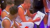 DAJ TU TABLU OVAMO! Nikola Jokić urlao na saigrače i pokazao ko je gazda u Denveru (VIDEO)