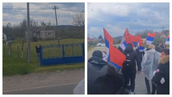 ЖИВЕЛА СРБИЈА! Подршка народа за српске хероје са Косова и Метохије који пешаче ка Београду (ВИДЕО) ЖИВЕЛА СРБИЈА! Подршка народа за српске хероје са Косова и Метохије који пешаче ка Београду (ВИДЕО)