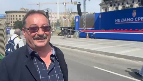 DA ZAŠTITIMO JEDINU OTADŽBINU KOJU IMAMO Predrag Jovanović došao iz Kruševca na svenarodni skup (VIDEO) DA ZAŠTITIMO JEDINU OTADŽBINU KOJU IMAMO Predrag Jovanović došao iz Kruševca na svenarodni skup (VIDEO)