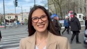 STUDENTKINJA KOJA ŽELI DA UČI: Drago nam je što je mnogo ljudi došlo, znamo da ćemo uspeti (VIDEO)