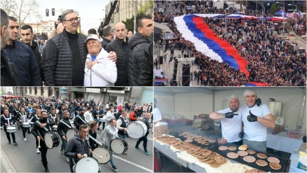 ШТА ЈЕ ОБЕЛЕЖИЛО ПРВИ ДАН СВЕНАРОДНОГ СКУПА НЕ ДАМО СРБИЈУ Погледајте најлепше призоре (ФОТО) ШТА ЈЕ ОБЕЛЕЖИЛО ПРВИ ДАН СВЕНАРОДНОГ СКУПА НЕ ДАМО СРБИЈУ Погледајте најлепше призоре (ФОТО)