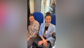 ДА ПОКАЖЕМО ДА НАС ИМА ВИШЕ Нишлије кренуле возом на свенародни скуп у Београду (ВИДЕО)