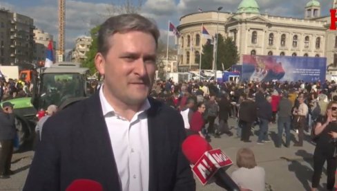 MINISTAR SELAKOVIĆ NA SVENARODNOM SABORU U BEOGRADU: Pravi cilj je boriti se za jačanje suverene Srbije! (VIDEO) MINISTAR SELAKOVIĆ NA SVENARODNOM SABORU U BEOGRADU: Pravi cilj je boriti se za jačanje suverene Srbije! (VIDEO)