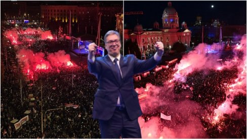 NEMA VIŠE STRAHA Vučić poslao moćnu poruku: Podigla se časna i poštena Srbija! Kada nam neko u državu dirne, tada se svi ujedinimo NEMA VIŠE STRAHA Vučić poslao moćnu poruku: Podigla se časna i poštena Srbija! Kada nam neko u državu dirne, tada se svi ujedinimo